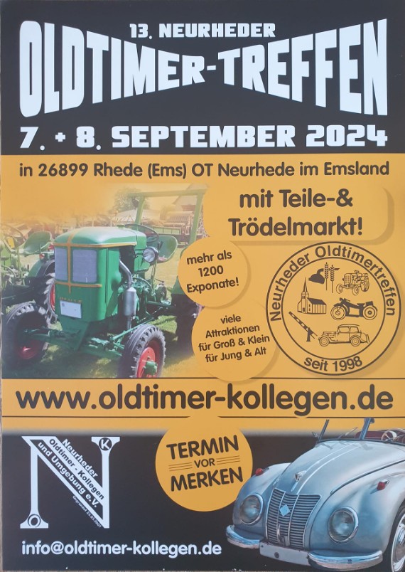 Oldtimer-TReffen 2024 in Neurhede