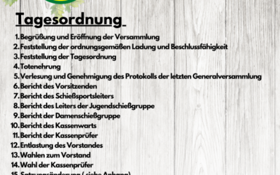 Generalversammlung am 31.01.2026